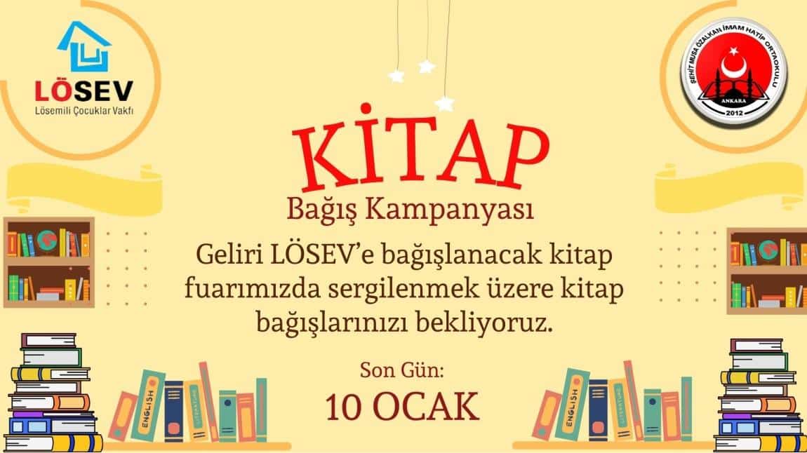 KİTAP BAĞIŞ KAMPANYASI